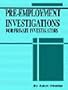 Pre Employment Investigation