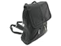 Black Lambskin Leather Backpack Purse Shoulder Bag