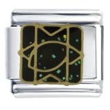 Messianic Star Religious Italian Charms Bracelet Link