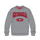 Georgia Bulldogs UGA Men's Crew Sweatshirt Pullover