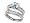 3.50 cttw Sterling Silver 14K White Gold Plated Genuine Heart Shape Aquamarine Wedding Set Size 5