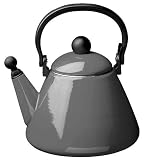 Kitchen & Housewares : Le Creuset Kone Kettle with Whistle, Granite, 1.6 Litre
