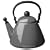 Le Creuset Kone Kettle with Whistle, Granite, 1.6 Litre