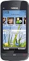 Nokia C5-03 Smartphone (8.1cm (3.2 Zoll) Touchscreen, 3.5mm Klinkenbuchse, Ovi Karten, GPS) graphite black