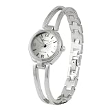 Geneva Platinum Elegane Polished Ladies Watch by Geneva