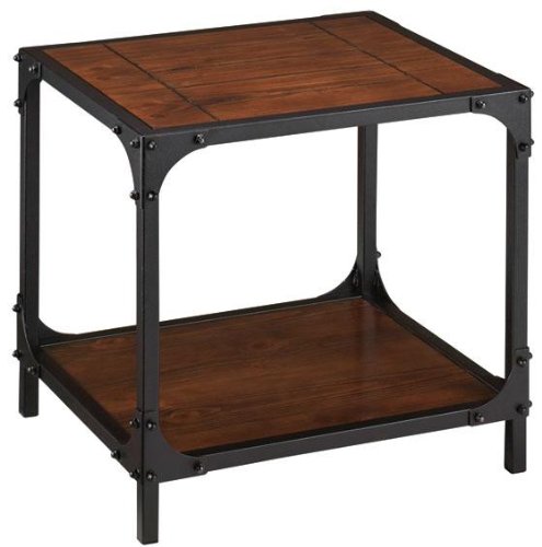 Industrial Empire Side End Table, 22