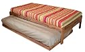 Santa Cruz Twin Bed and Trundle (Toasted Pecan)