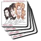 Londons Times Funny Panel Hollywood Cartoons - Charlie s Angles Math Might Just Be Fun - Coasters