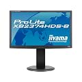 iiyama 23�C���`���C�h�t���f�B�X�v���C IPS�p�l�� LED�o�b�N���C�g ���~�E�s�{�b�g�@�\���� HDMI�P�[�u���������f�� �}�[�x���u���b�N PLXB2374HDS-B1