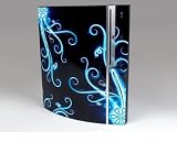 skin for PS3 ps3-8,skins ps3,slim playstation 3,skins blue