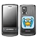 Coveroo Smiley World - Skiing Replacement Cover for LG Shine KE (European Model)