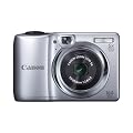 Canon PowerShot A1300 Digital Camera - Silver (16.0 MP, 5x Optical Zoom) 2.7 inch LCD