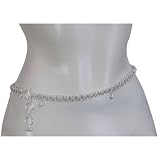 Bellychain Sterling Silver Jewelry Length 36.5 Inches