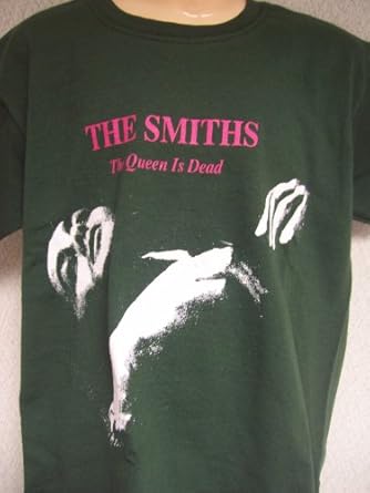 Childrens Kids Boys THE SMITHS Green T Shirt 'The Queen Is Dead' Age 7-8: Amazon.co.uk: Clothing