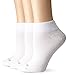 No nonsense Women's Ahh Said The Foot Quarter Top Sock with Pique Welt 3-Pack