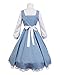 COSSKY® Beauty And The Beast Cosplay Costume Princess Belle Outfit Maid Dress