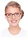 Costume Adventure Red Cat Eye Costume Glasses 50s Retro