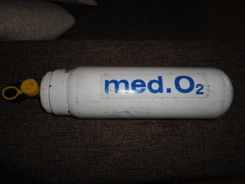 Sauerstoffflasche 2 Liter