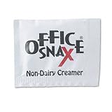 Office Snax&Acirc;&reg; Premeasured Single-Serve Packets, Powder Non-Dairy Creamer, 800 per Carton