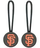 San Francisco Giants Zipper Pull Charm Tag Set Luggage Pet ID MLB