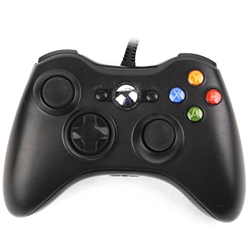 JJX-TECH™ Precision Wired USB Pad Joystick Joypad Game Controller for MICROSOFT Xbox 360 and Windows 2000/ME/XP/Vista/7/8 (Black) JJX-TECH™ Precision Wired USB Pad Joystick Joypad Game Controller for MICROSOFT Xbox 360 and Windows 2000/ME/XP/Vista/7/8 (Black)