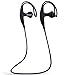 Ecandy Bluetooth 4.0 Earphone Portable Wireless Stereo Sports Bluetooth Headphones w/Microphone for iPhone, iPad,HTC, Samsung Galaxy ,LG ,Tablets and other Bluetooth Devices,Black