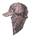QuikCamo Rear Mount Face Concealment Hat Lost Camo