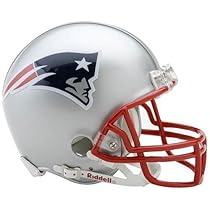 New England Patriots Collectible Replica NFL Football Mini Helmet
