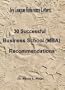 Ivy League Reference Letters:  30 Successful Business School (MBA) Recommendations