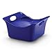 Rachael Ray Stoneware 3.5-Quart Cassersquare Covered Square Casserole, Blue