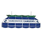NHL Vancouver Canucks Stained Glass 40 inch Lighting Fixture