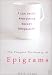 The Penguin Dictionary of Epigrams (Penguin Reference Books)