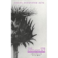 The Scotland Act, 1998 (Greens Annotated Acts)