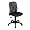 Screen Back Task Chair &ndash; Black