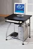 Small Computer Desk With Black Finish