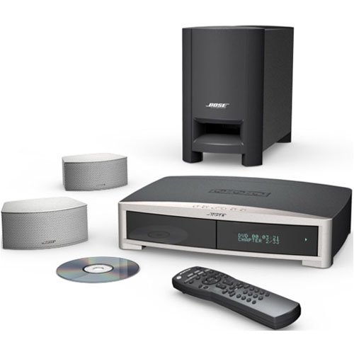 Bose 3-2-1 GS Series II DVD Home Entertainment System - DVD surround system - radio / DVD - silver