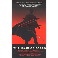 The MASK OF ZORRO MOVIE TIE IN