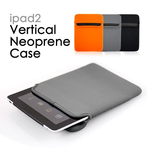 CaseCrown Vertical Neoprene Skin Case (Grey) 