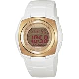 Casio Baby G Sweet Poison White and Metallic Gold Digital Ladies Watch BG1223G-7V by Casio