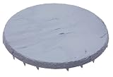 Emsco Group 2166 Round Stepping Stones Natural Slate 16-Inch - 24 Pack