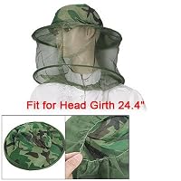 Como Camouflage Patten Beekeeper Hat Beekeeping Face Mask from Como