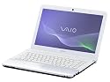 Sony Vaio VPCEA2S1E/W 35,5 cm (14 Zoll) Notebook (Intel Core i3 350M 2,2GHz, 4GB RAM, 500GB HDD, ATI Mobility Radeon HD 5145, DVD, Win 7 HP) weiß