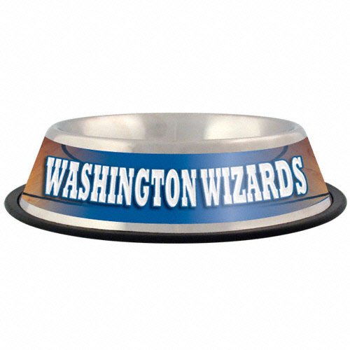 Washington Wizards Stainless Steel Dog Bowl