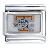 Tennessee Lady Volunteers New Licensed Sports Italian Charms Bracelet Link
