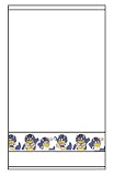 Roller & Solar Shades MLB Colorado Rockies Mascot Border - White