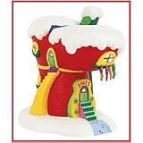 Dept 56 The Grinch Dr. Seuss Who-Ville Shoe Shop Village Building