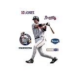 Fathead Chipper Jones Atlanta Braves Wall Decal