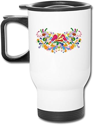 Fashion Design Music Note White Cup
