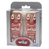 Colgate Wisp Portable Mini-Brush Toothbrush, Cinnamint 16 ea