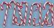 Dollhouse Miniature Set of Candy Canes